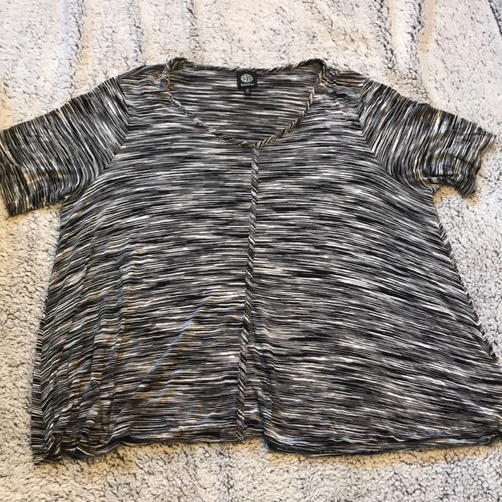 Bobeau Soft Drapey Knit T-shirt sz 1X